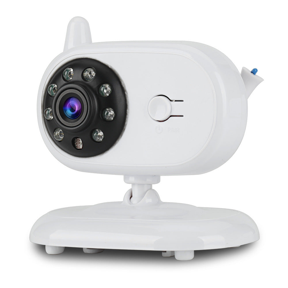3.5-Inch Baby Care Night Vision Monitor Wireless 2.4G HD Camera with Temperature Display & Two-Way Audio