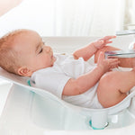 Foldable Baby Bathtub Safe Non-Slip Infant Bath Seat for Newborns to 18 Months Portable Baby Tub