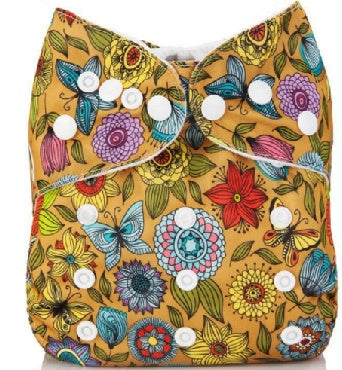 Baby Cloth Diapers | Adjustable, Washable & Reusable Diapers | Eco-Friendly TPU Waterproof Diaper for 3–13kg Babies