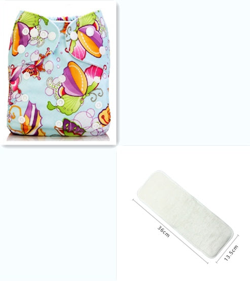 Baby Cloth Diapers | Adjustable, Washable & Reusable Diapers | Eco-Friendly TPU Waterproof Diaper for 3–13kg Babies