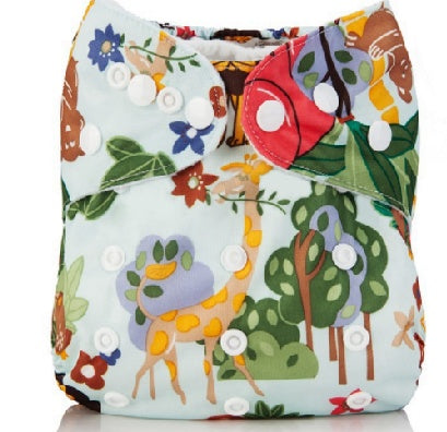 Baby Cloth Diapers | Adjustable, Washable & Reusable Diapers | Eco-Friendly TPU Waterproof Diaper for 3–13kg Babies