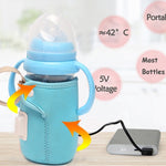 Okobebe Baby USB Bottle Warmer – Portable 5V Heating Wrap for Milk Bottles