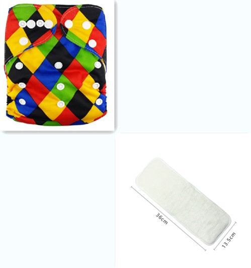 Baby Cloth Diapers | Adjustable, Washable & Reusable Diapers | Eco-Friendly TPU Waterproof Diaper for 3–13kg Babies