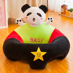 Baby Animal Plush Seat Soft Support Chair for Infants Safe & Comfortable Baby Sitting Cushion