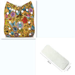 Baby Cloth Diapers | Adjustable, Washable & Reusable Diapers | Eco-Friendly TPU Waterproof Diaper for 3–13kg Babies