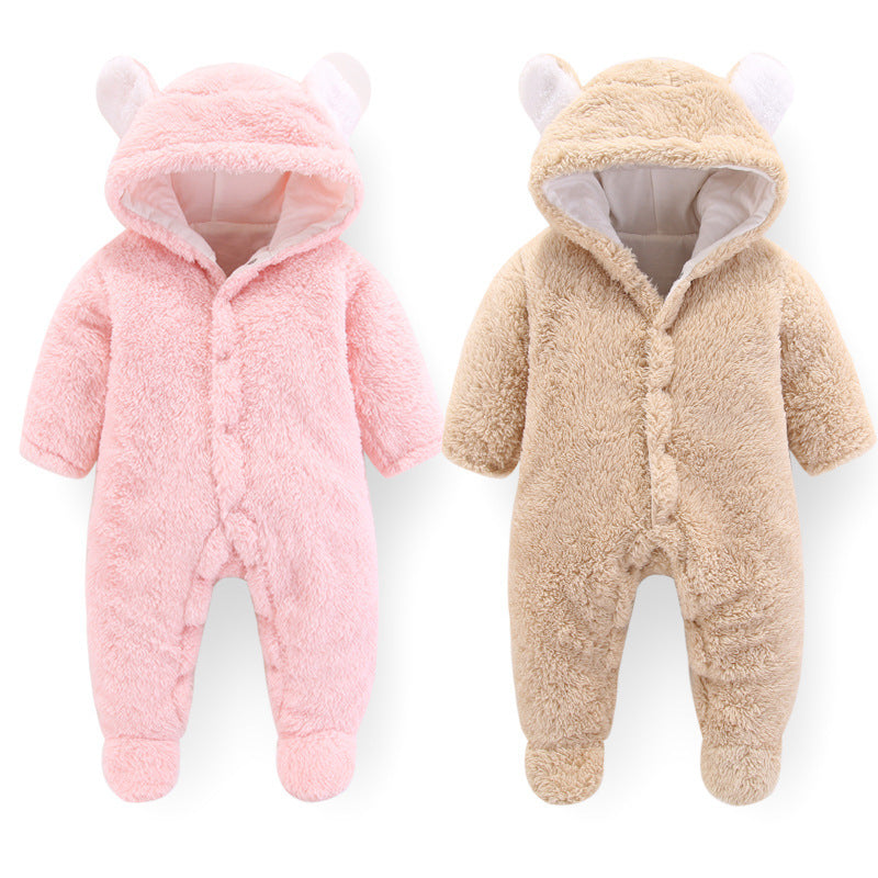 Baby Jumpsuit Romper Newborn Outfit Soft Cotton Infant Bodysuit Cute One-Piece Baby Clothes