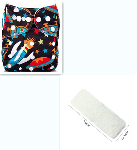 Baby Cloth Diapers | Adjustable, Washable & Reusable Diapers | Eco-Friendly TPU Waterproof Diaper for 3–13kg Babies