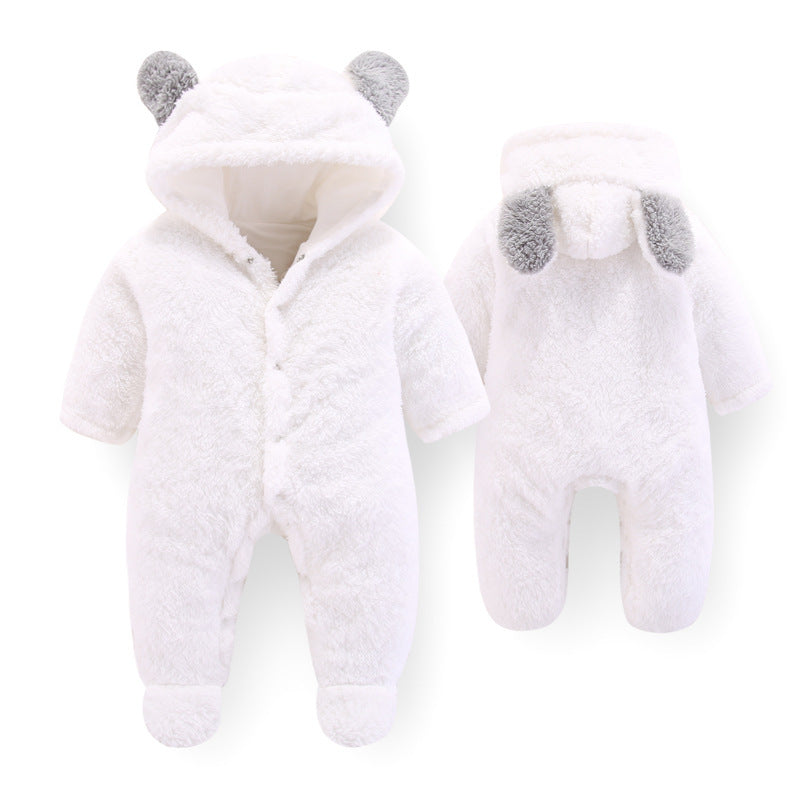 Baby Jumpsuit Romper Newborn Outfit Soft Cotton Infant Bodysuit Cute One-Piece Baby Clothes