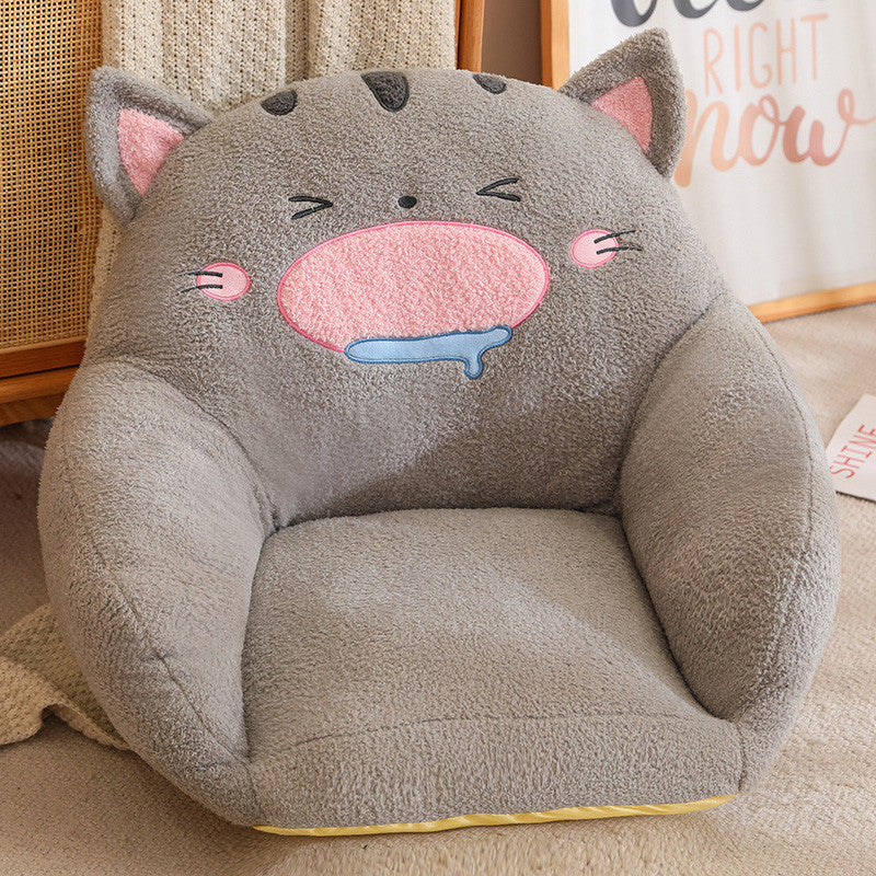 Cartoon Animal Futon Cushion For Home And Office Seats