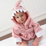 Children’s Hooded Absorbent Bathrobe Soft Cotton Animal Cartoon Towel Robe for Kids & Toddlers Cute Baby Bath Wrap