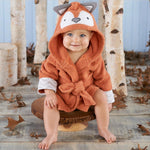 Children’s Hooded Absorbent Bathrobe Soft Cotton Animal Cartoon Towel Robe for Kids & Toddlers Cute Baby Bath Wrap