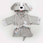 Children’s Hooded Absorbent Bathrobe Soft Cotton Animal Cartoon Towel Robe for Kids & Toddlers Cute Baby Bath Wrap