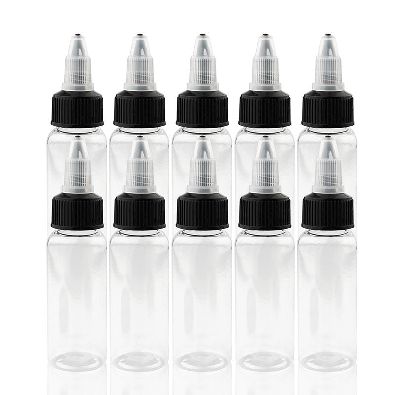 Empty Paint Bottles Storage Bottle – Refillable Plastic Containers for Paints, Crafts, DIY, 30ML/60ML/120ML/250ML