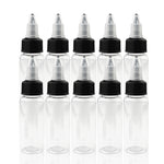 Empty Paint Bottles Storage Bottle – Refillable Plastic Containers for Paints, Crafts, DIY, 30ML/60ML/120ML/250ML