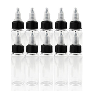 Empty Paint Bottles Storage Bottle – Refillable Plastic Containers for Paints, Crafts, DIY, 30ML/60ML/120ML/250ML
