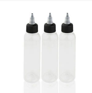Empty Paint Bottles Storage Bottle – Refillable Plastic Containers for Paints, Crafts, DIY, 30ML/60ML/120ML/250ML