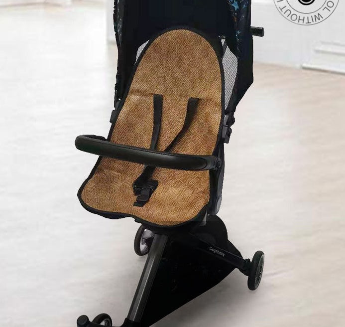 Baby Stroller Mat Breathable Vine Seat Cushion for Pushcart Infant Walking Artifact Pad