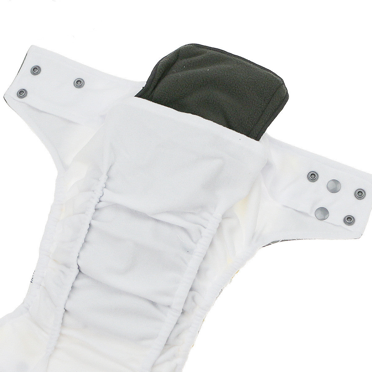 Bamboo Charcoal Microfiber Baby Cloth Diapers - 5 Layers - Eco-Friendly & Reusable Inserts