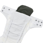 Bamboo Charcoal Microfiber Baby Cloth Diapers - 5 Layers - Eco-Friendly & Reusable Inserts