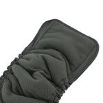 Bamboo Charcoal Microfiber Baby Cloth Diapers - 5 Layers - Eco-Friendly & Reusable Inserts