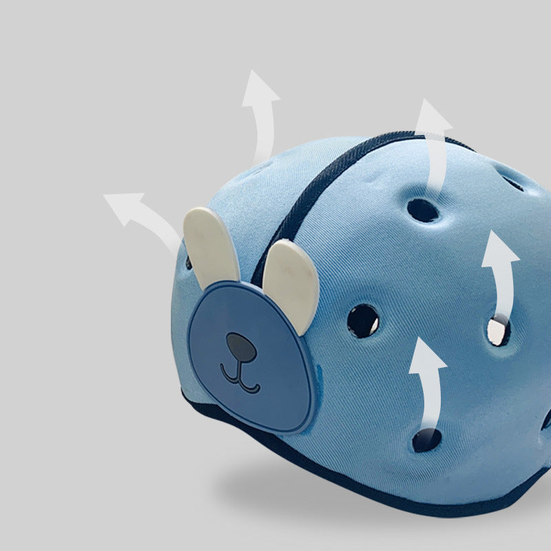 Child Safety Helmet Headgear Soft Anti-Collision Cap for Toddlers Lightweight Baby Protection Hat – Pink & Blue