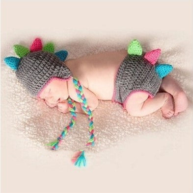 Newborn Baby Photography Outfit Full Moon Photo Props Infant Photo Shoot Clothes for 0–4 Months