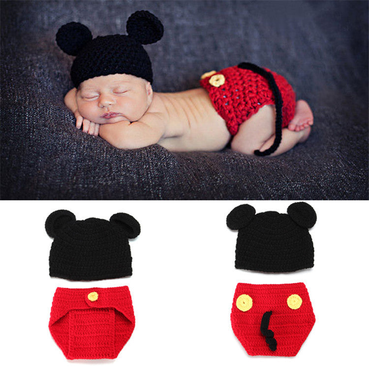 Newborn Baby Photography Outfit Full Moon Photo Props Infant Photo Shoot Clothes for 0–4 Months