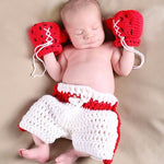 Newborn Baby Photography Outfit Full Moon Photo Props Infant Photo Shoot Clothes for 0–4 Months