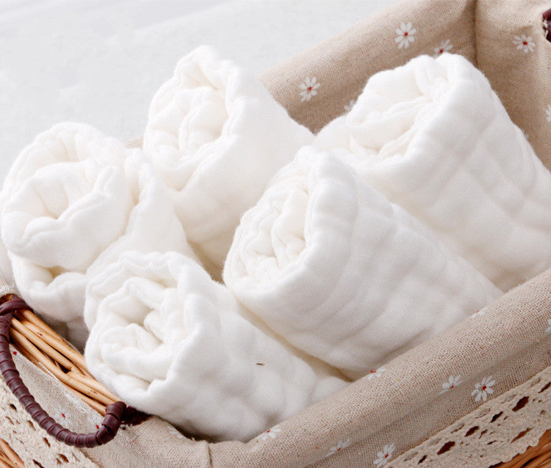 12-Layer Pure Cotton Gauze Washable Baby Diapers - Newborn & Toddler Peanut Shape