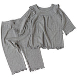 Soft Cotton Baby Bottoming Suit Children's Pajamas & Home Wear Set Comfortable Knitted Baby Clothes