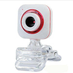 USB Drive-Free Webcam with Microphone Plug & Play HD External Camera for Laptop & PC