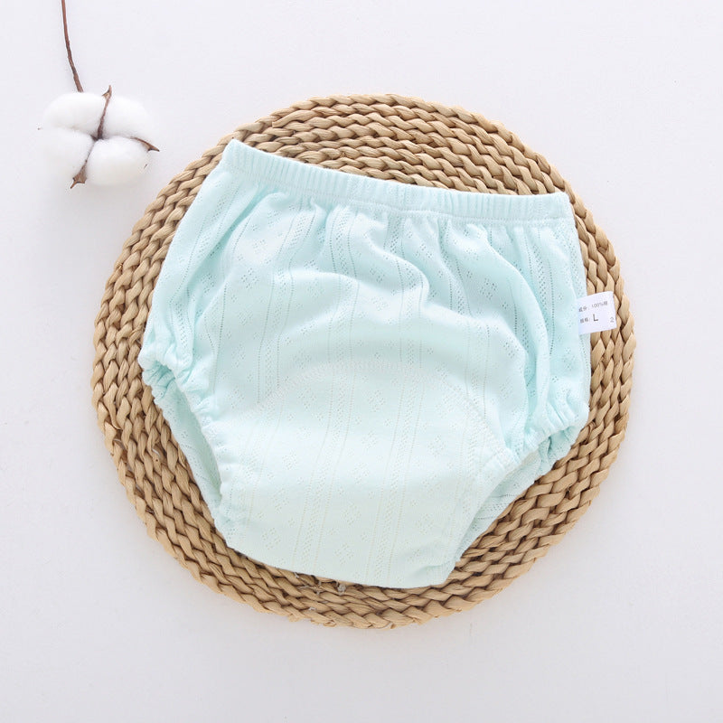 Pure Cotton Baby Diapers | Soft Reusable Cloth Nappies | Breathable Washable Diapers for Newborns & Toddlers