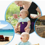 Baby Booster Seat Comfortable & Safe Feeding Chair Portable Toddler Dining Cushion for 3+ Months