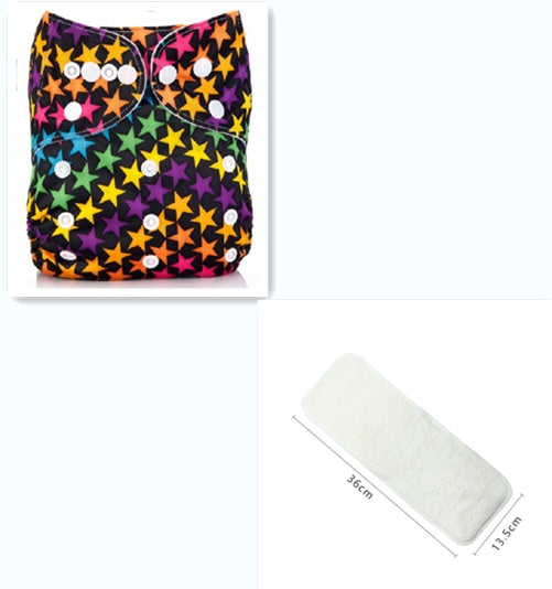 Baby Cloth Diapers | Adjustable, Washable & Reusable Diapers | Eco-Friendly TPU Waterproof Diaper for 3–13kg Babies