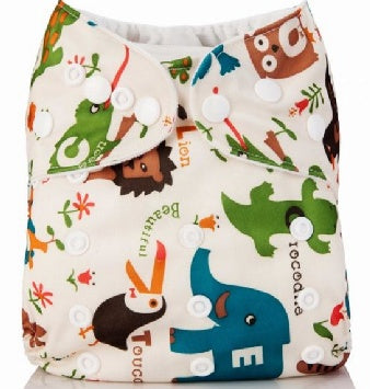 Baby Cloth Diapers | Adjustable, Washable & Reusable Diapers | Eco-Friendly TPU Waterproof Diaper for 3–13kg Babies