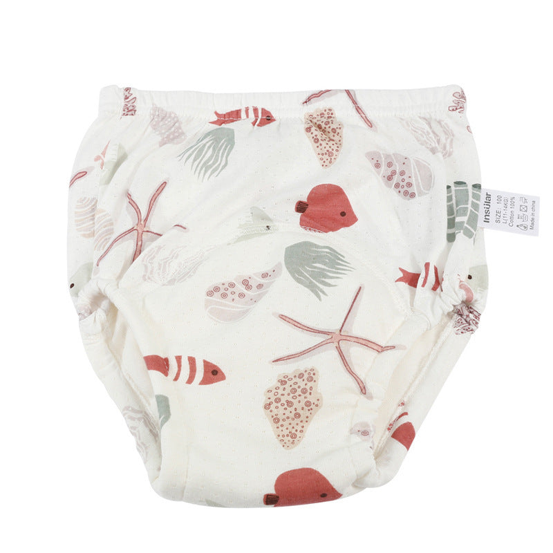 Simple Household Pure Cotton & Bamboo Fiber Breathable Cloth Diapers 18 Fun Prints
