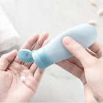 Bottled Travel Cosmetics Silicone Bottle Set Leak-Proof Refillable Storage Bottles for Toiletries