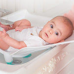 Foldable Baby Bathtub Safe Non-Slip Infant Bath Seat for Newborns to 18 Months Portable Baby Tub