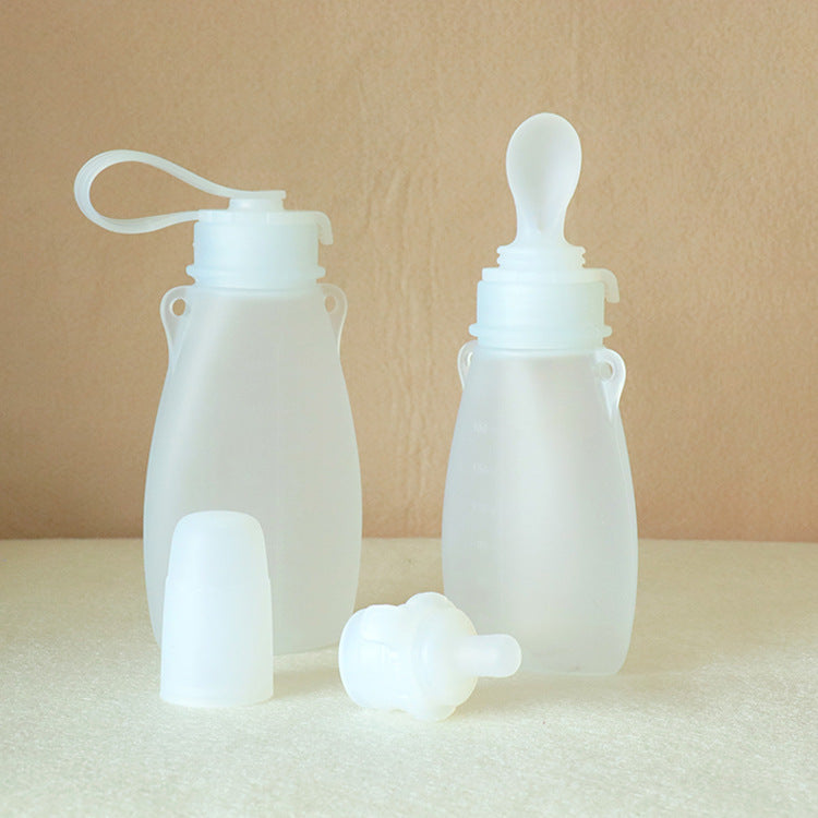 Silicone Breast Milk & Food Supplement Bags – Reusable, Leakproof, BPA-Free Storage for Baby Feeding (180ml/240ml)
