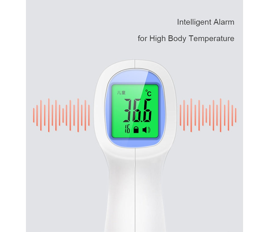 Accurate Infrared Forehead Thermometer | Non-Contact Digital Temperature Gun for Adults & Kids | Fast & Safe Reading