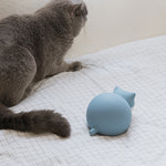 Silicone Hot Water Bottle Hand Warmer Reusable Cute Cat Design Portable Heating & Ice Pack