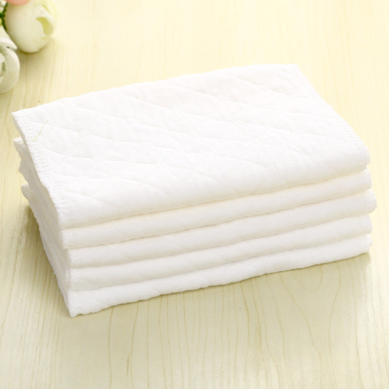 Breathable 3-Layer Cotton Gauze Baby Diaper Inserts (L) |Washable & Antibacterial Sunshine Cotton