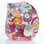 Adjustable Soft & Comfortable Baby Cloth Diapers (3-15kg) One Size Fits All (Newborn to Toddler)