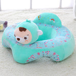 Baby Sofa Seat with Cute Animal Design – Soft PP Cotton Support Seat for Infants & Toddlers | Safe & Adorable Baby Chair