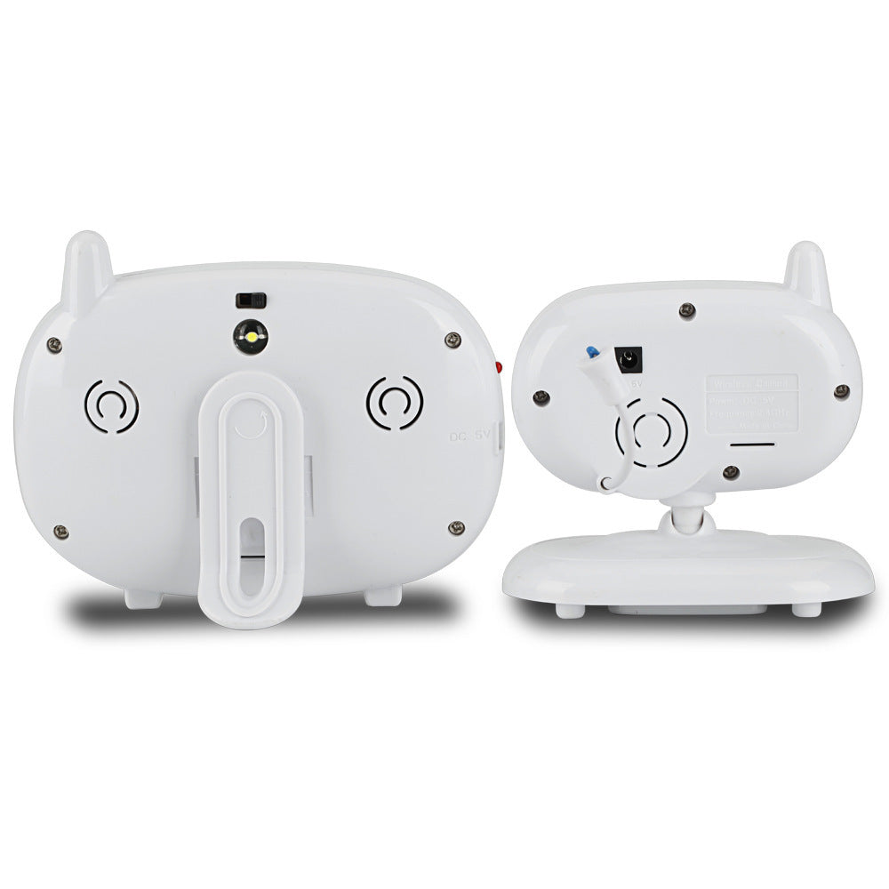 3.5-Inch Baby Care Night Vision Monitor Wireless 2.4G HD Camera with Temperature Display & Two-Way Audio