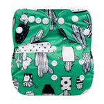 Washable Baby Diaper Pants Leakproof Cloth Pocket Nappy Reusable Adjustable Diaper for Newborns