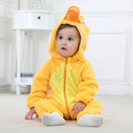 Baby Rompers Winter Autumn Clothes Warm Cotton Flannel Infant Jumpsuit Soft Cozy Baby Outfit