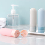 Bottled Travel Cosmetics Silicone Bottle Set Leak-Proof Refillable Storage Bottles for Toiletries