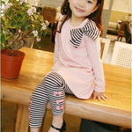 Girls' Ruffled T-Shirt & Cotton Skirt Set: 2-Piece Summer Outfit Stylish & Breathable Toddler/Kids Clothes