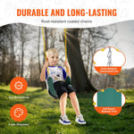 2-Pack Swing Seats with 66" Chains | Durable Outdoor Swing Set Replacement Seats for Kids & Adults